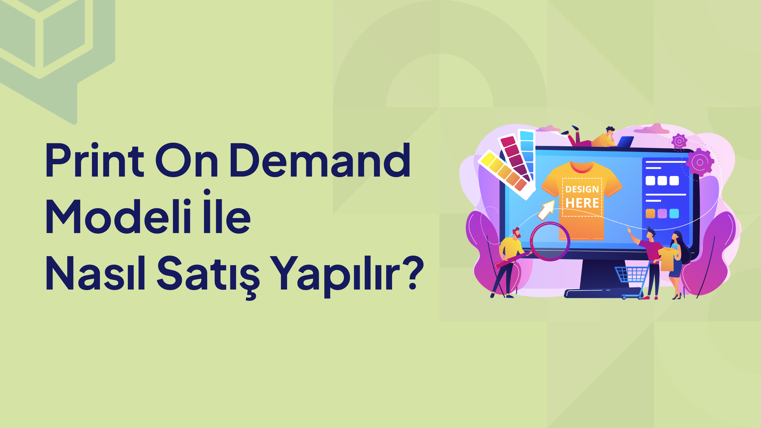 print on demand nasıl yapılır