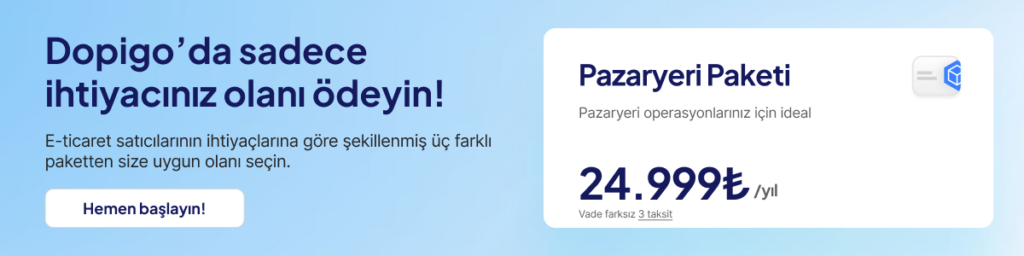 Pazaryeri Paketi 2026
