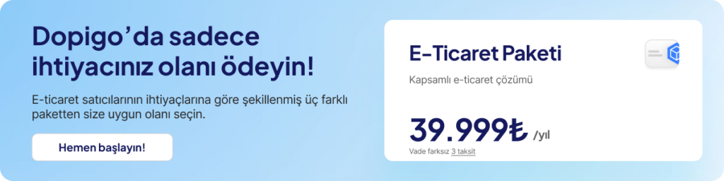 E Ticaret Paketi 2026